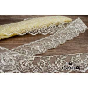 Synthetic lace M1 (beige)