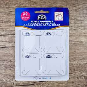 Cardboard bobbins for DMC floss  6101/12