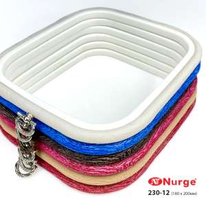 Квадратные каучуковые Nurge 230-12 (180х200 мм.)