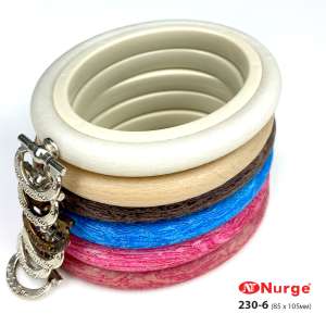 Nurge каучуковые 230-6 (овал, 85x105 мм.)