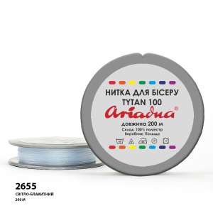 Нитка Ariadna Tytan 100 2655/200 (шайба)