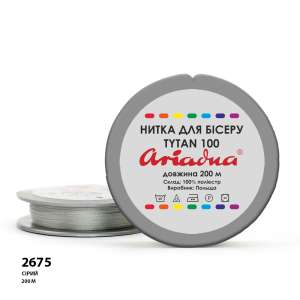 Нитка Ariadna Tytan 100 2675/200 (шайба)