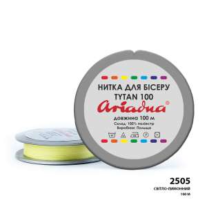 Нить Ariadna Tytan 100 2505/100 (шайба)