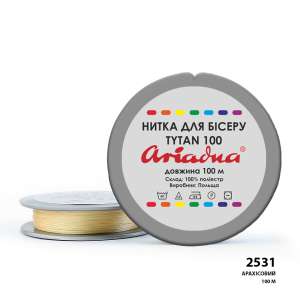 Нить Ariadna Tytan 100 2531/100 (шайба)