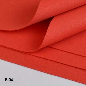 Foamiran 20x30 cm F-06 (red)