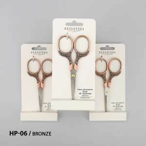 Ножницы для рукоделия НP-06/bronze