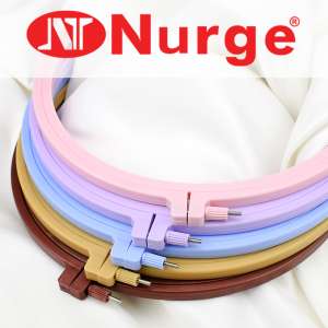 Nurge plastic hoops with screw (circle)