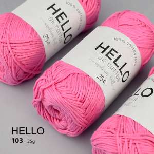 Пряжа HELLO Cotton 103 (25 грамм)