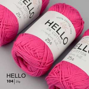 Пряжа HELLO Cotton 104 (25 грамм)