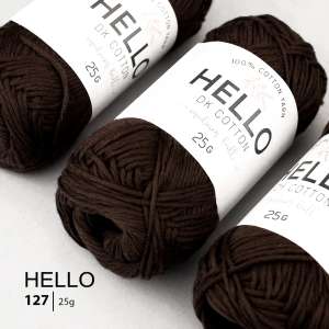Пряжа HELLO Cotton 127 (25 грамм)