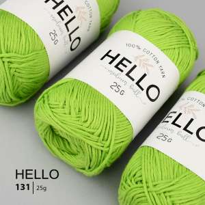 Пряжа HELLO Cotton 131 (25 грам)