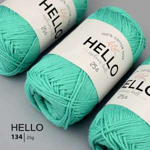 Пряжа HELLO Cotton 134 (25 грам)