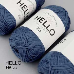 Пряжа HELLO Cotton 149 (25 грам)