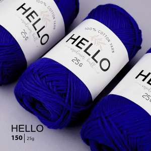Пряжа HELLO Cotton 150 (25 грам)