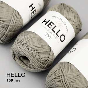 Yarn HELLO Cotton 159 (25 grams)