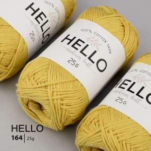 Пряжа HELLO Cotton 164 (25 грам)