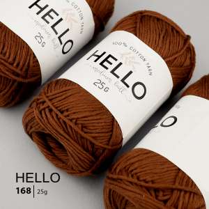 Yarn HELLO Cotton 168 (25 grams)