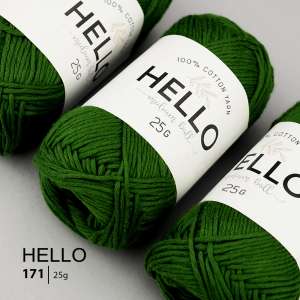 Пряжа HELLO Cotton 171 (25 грам)
