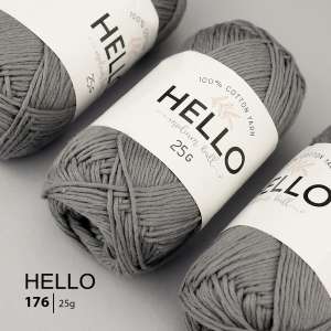 Yarn HELLO Cotton 176 (25 grams)