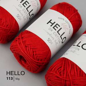Пряжа HELLO Cotton 113 (50 грам)
