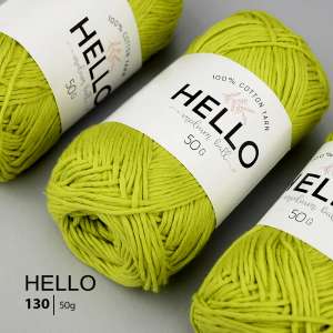 Пряжа HELLO Cotton 130 (50 грам)