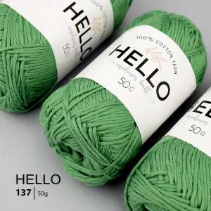 Пряжа HELLO Cotton 137 (50 грам)