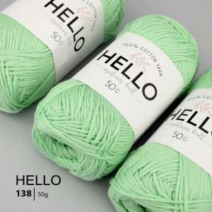 HELLO Cotton Yarn 138 (50 grams)