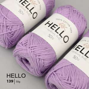 HELLO Cotton Yarn 139 (50 grams)