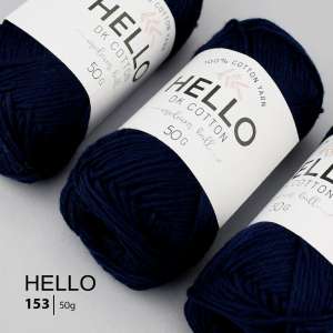 Пряжа HELLO Cotton 153 (50 грам)