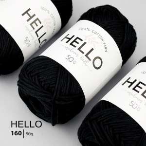 Пряжа HELLO Cotton 160 (50 грам)