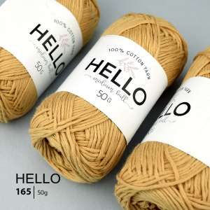 Пряжа HELLO Cotton 165 (50 грам)