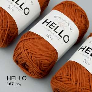 Пряжа HELLO Cotton 167 (50 грам)