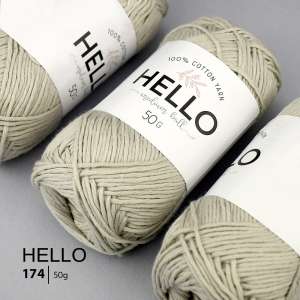 Пряжа HELLO Cotton 174 (50 грам)