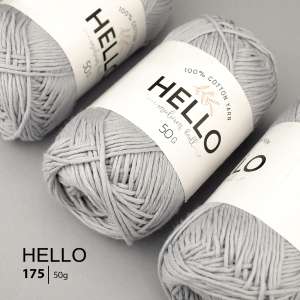 Пряжа HELLO Cotton 175 (50 грам)