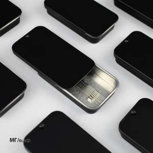 Магнитная металлическая игольница МГ/black (черная)