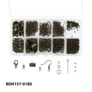 Набір біжутерної фурнітури (Бронза) BDH157-01BS 