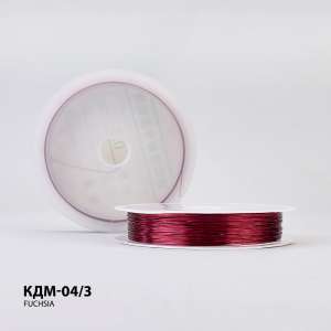 Craft Wire Ø 0.3 mm KDM-04/3 Fuchsia