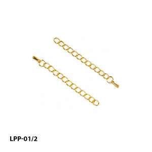 Ланцюжок-подовжувач з підвісом, 5.5 см LPP-01/2 (золото)