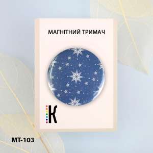 Магнитный держатель для игл и схем МТ-103 "Зимний рисунок 4"
