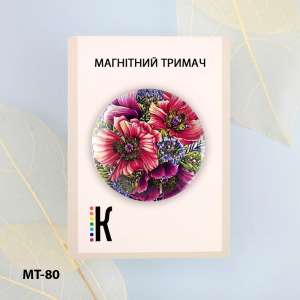 Магнітний тримач для голок та схем МТ-80 "Квіткове пано"