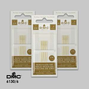 Embroidery Needles (Gold-Plated) DMC #24 6130/6