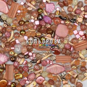 Preciosa 92-Mix14-Dusty Rose