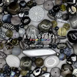 Preciosa 92-Mix19-Grey
