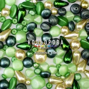 Preciosa 600 Mix-92-Mixvosk-Green-Tvary (100 g)