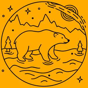 NATOBIPRINT Printed Thermal Sticker (18x18 cm) P162