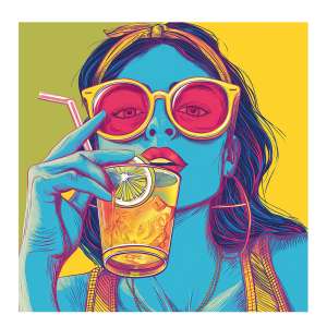 Thermal Sticker Printed NATOBIPRINT (18x18 cm) P109