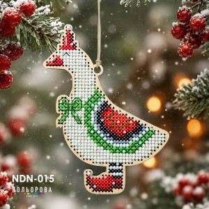 Embroidery Kit for New Year's Toy NDN-015 "Fairytale Guest"