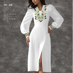Women's Dress with Sleeves PZ-278