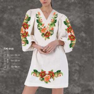 Women's Dress with Sleeves PZh-013