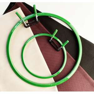 Round Metal Spring Hoops